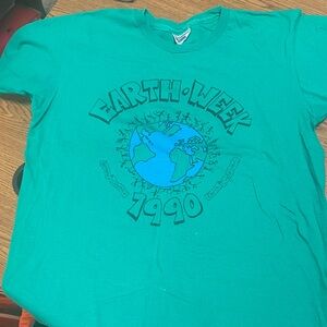 Earth Week 1990 Green T-Shirt